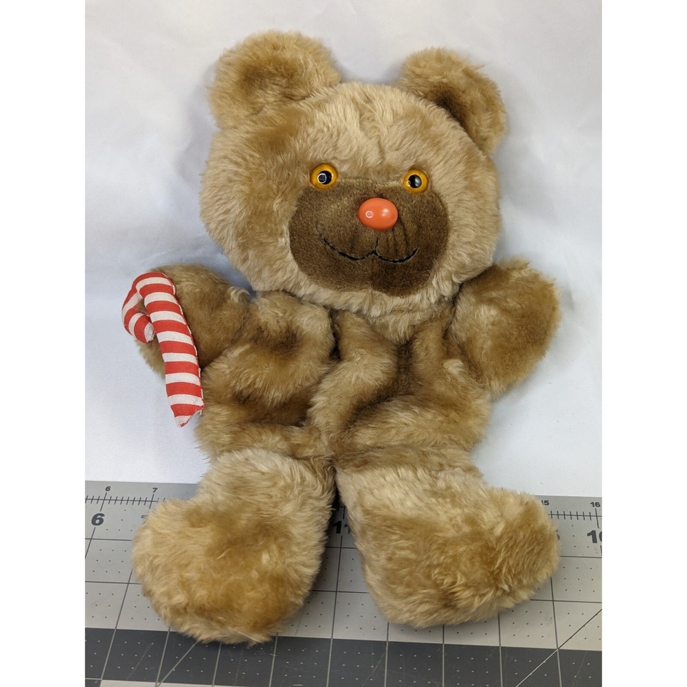 CRH International Bear Stocking Sack Plush 14.5 Inch Christmas Stuffed Animal
